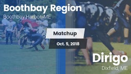 Matchup: Boothbay vs. Dirigo  2018