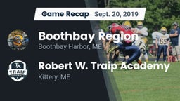 Recap: Boothbay Region  vs. Robert W. Traip Academy 2019
