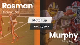 Matchup: Rosman vs. Murphy  2017