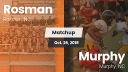 Matchup: Rosman vs. Murphy  2018