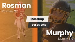 Matchup: Rosman vs. Murphy  2019