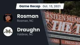 Recap: Rosman  vs. Draughn  2021