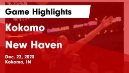 Kokomo  vs New Haven  Game Highlights - Dec. 22, 2023