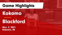 Kokomo  vs Blackford  Game Highlights - Nov. 3, 2021