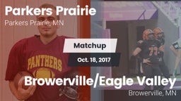 Matchup: Parkers Prairie vs. Browerville/Eagle Valley  2017