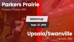 Matchup: Parkers Prairie vs. Upsala/Swanville  2019