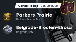 Recap: Parkers Prairie  vs. Belgrade-Brooten-Elrosa  2020