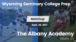 Matchup: Wyoming Seminary Col vs. The Albany Academy 2017