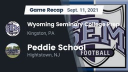 Recap: Wyoming Seminary College Prep  vs. Peddie School 2021