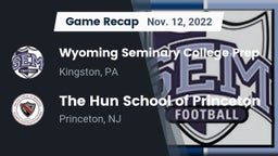 Recap: Wyoming Seminary College Prep  vs. The Hun School of Princeton 2022