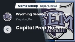 Recap: Wyoming Seminary College Prep  vs. Capital Prep Harlem 2023