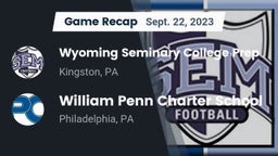 Recap: Wyoming Seminary College Prep  vs. William Penn Charter School 2023