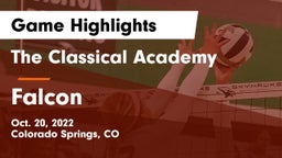 The Classical Academy  vs Falcon   Game Highlights - Oct. 20, 2022