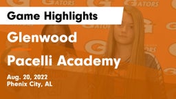 Glenwood  vs Pacelli Academy Game Highlights - Aug. 20, 2022