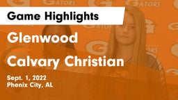 Glenwood  vs Calvary Christian  Game Highlights - Sept. 1, 2022