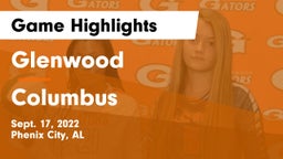 Glenwood  vs Columbus Game Highlights - Sept. 17, 2022