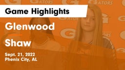 Glenwood  vs Shaw Game Highlights - Sept. 21, 2022