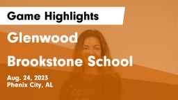 Glenwood  vs Brookstone School Game Highlights - Aug. 24, 2023