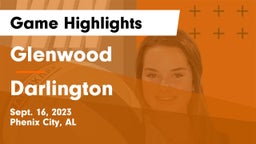 Glenwood  vs Darlington Game Highlights - Sept. 16, 2023