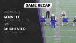 Recap: Kennett  vs. Chichester  2016