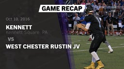 Recap: Kennett  vs. West Chester Rustin JV 2016