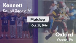 Matchup: Kennett vs. Oxford  2016