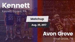Matchup: Kennett vs. Avon Grove  2017