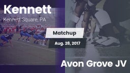Matchup: Kennett vs. Avon Grove JV 2017