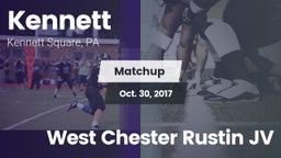 Matchup: Kennett vs. West Chester Rustin JV 2017