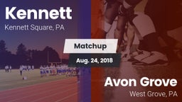Matchup: Kennett vs. Avon Grove  2018