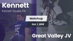 Matchup: Kennett vs. Great Valley JV 2018
