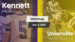 Matchup: Kennett vs. Unionville  2018