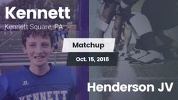 Matchup: Kennett vs. Henderson JV 2018