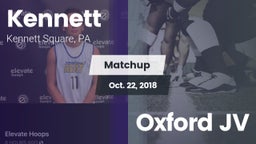 Matchup: Kennett vs. Oxford JV 2018