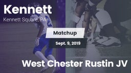 Matchup: Kennett vs. West Chester Rustin JV 2019