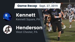 Recap: Kennett  vs. Henderson  2019