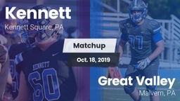 Matchup: Kennett vs. Great Valley  2019