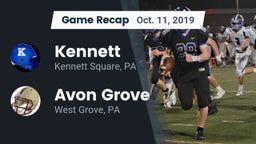 Recap: Kennett  vs. Avon Grove  2019
