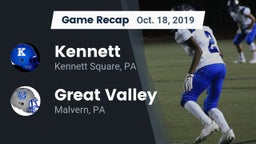 Recap: Kennett  vs. Great Valley  2019