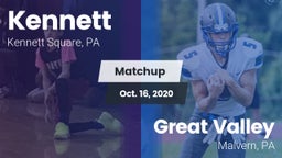 Matchup: Kennett vs. Great Valley  2020