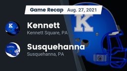 Recap: Kennett  vs. Susquehanna  2021