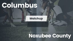 Matchup: Columbus vs. Noxubee County  2016