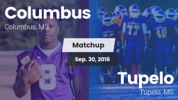 Matchup: Columbus vs. Tupelo  2016