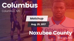 Matchup: Columbus vs. Noxubee County  2017