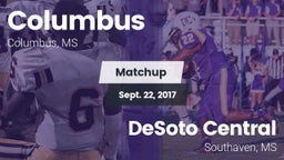 Matchup: Columbus vs. DeSoto Central  2017