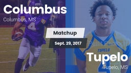 Matchup: Columbus vs. Tupelo  2017