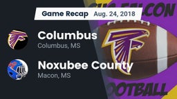Recap: Columbus  vs. Noxubee County  2018
