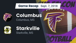 Recap: Columbus  vs. Starkville  2018