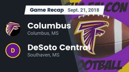 Recap: Columbus  vs. DeSoto Central  2018