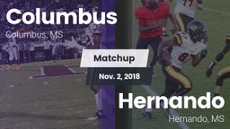 Matchup: Columbus vs. Hernando  2018